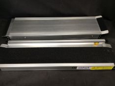 Aidapt Telescopic Channel Ramps for Scooter Wheelchair As New (RRP £129)