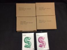 4x Box of Foil Balloon (12pk)