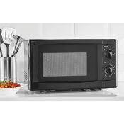 (R14H) 3x GH 700W Microwave Black (RRP £40 Each). (1x No Box).