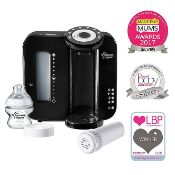 (R2C) 3x Tommee Tippee Closer To Nature Perfect Prep Machine Black, RRP £79.99 Each.