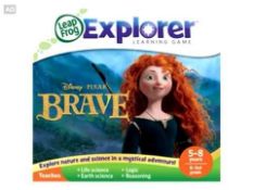 (R14E) 3x Leap Frog Explorer Learning Gamer Science – Disney Pixar Bravo. (All Units Sealed, New –