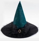 (R15D) Halloween Lot. 66x Spooky Witch Hat (RRP £5 Each). 12x Wicked Witch Hat (RRP £3 Each). Al