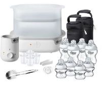 (R2D) 2x Tommee Tippee Closer To Nature White Electric Steriliser Set RRP £74.99 Each.