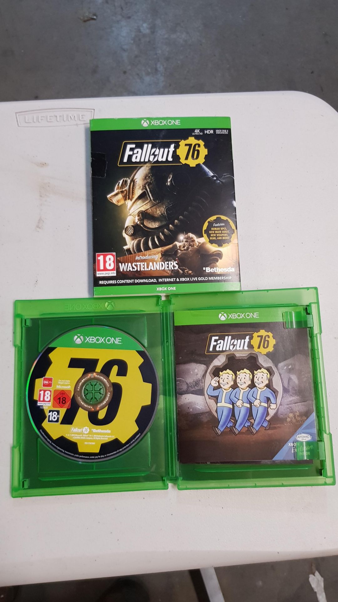 (R14A) 3x Items. 1x PS4 Disney Infinity 3.0 Game (New, Sealed). 1x Xbox One Fallout 76. 1x PS4 Leg - Image 8 of 9