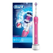 (R14F) 2x Oral B Electric Toothbrush Items. 1x PRO 2 2500N With Bonus Travel Case. 1x PRO 2 2000W.