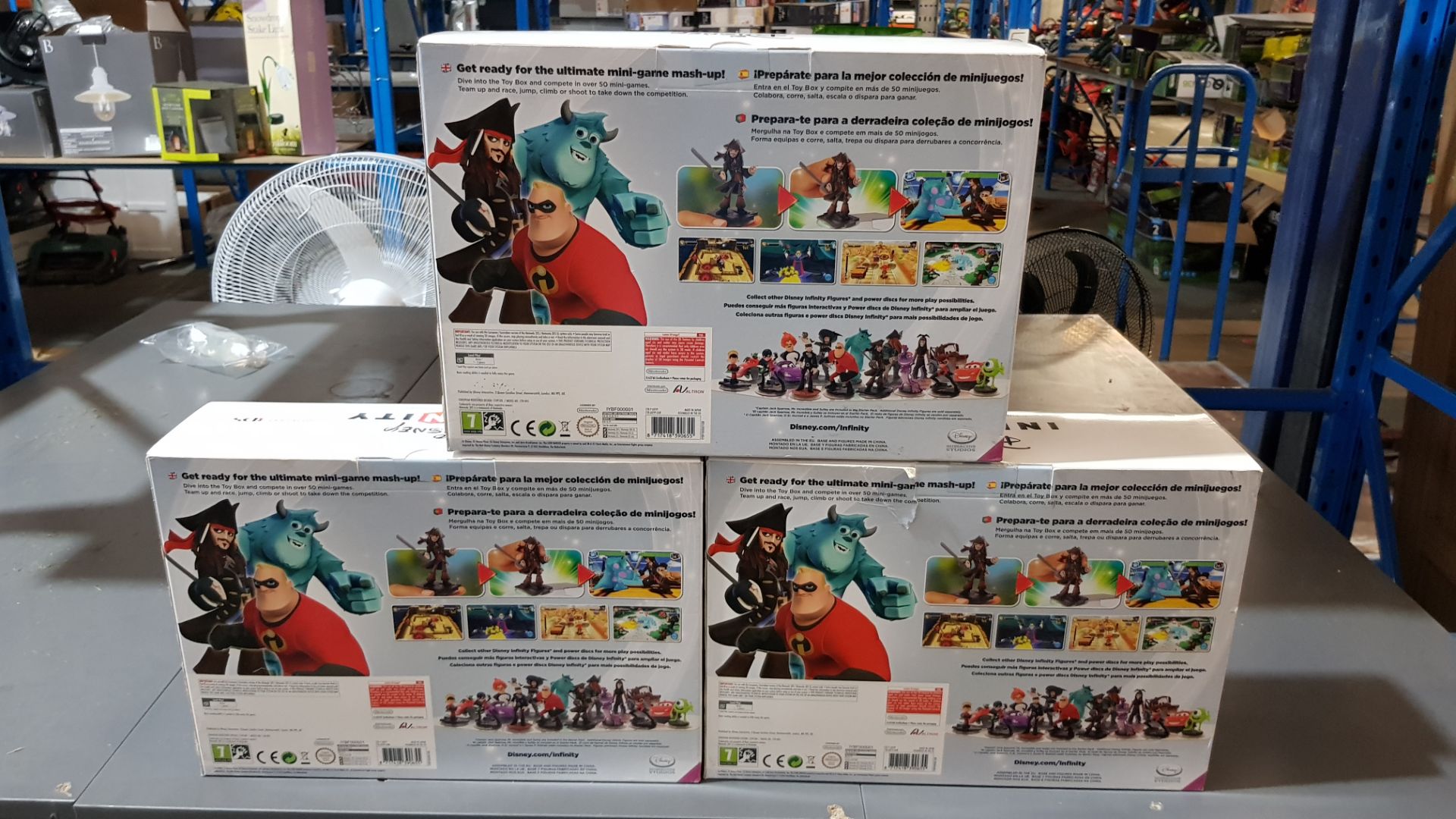 (R14B) 3x Disney Infinity Nintendo 3DS Starter Pack (Currently £26 Each Amazon). New, Sealed Items. - Image 4 of 5