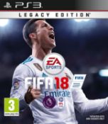 (R14C) 6x Sony PS3 Games. 1x FIFA 18 Legacy Edition (Currently £29.99 On eBay). 2x NHL 13. 1x DJ H