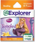 (R14E) 8x Leap Frog Explorer Learning Game Reading – Disney Tangled. (All Units Sealed, New – Curre