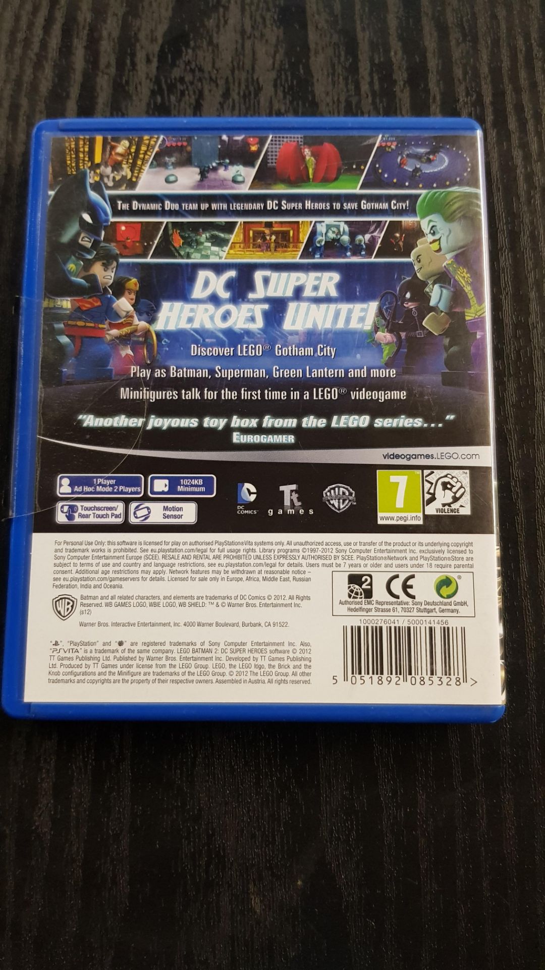 (R14A) 3x Sony PSVITA Games. 1x Lego Batman 2 DC Super Heroes (New, Sealed Item – Currently £19.99 - Image 7 of 7