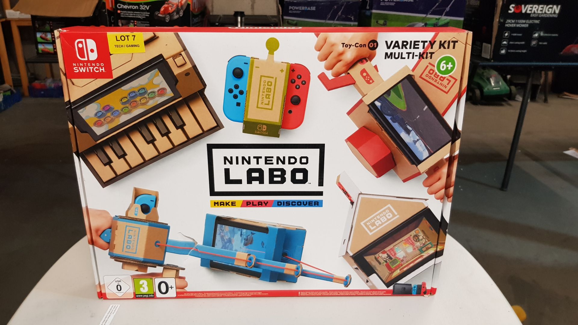 (R14A) 1x Nintendo Switch Nintendo Labo Toy-Con 01 (Variety Kit Multi-Kit). RRP £48.99. New, Sealed - Image 3 of 4