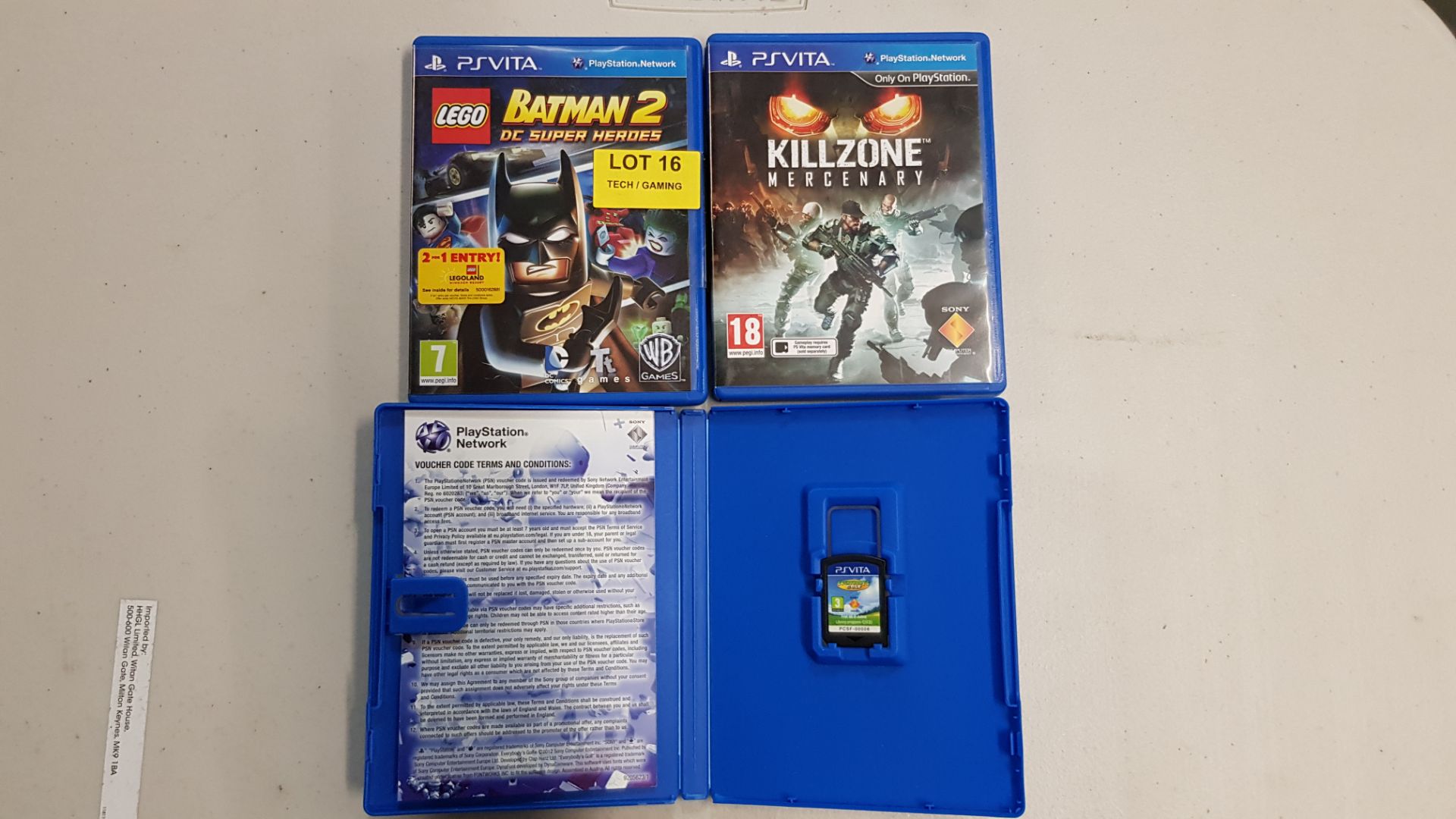 (R14A) 3x Sony PSVITA Games. 1x Lego Batman 2 DC Super Heroes (New, Sealed Item – Currently £19.99 - Image 4 of 7