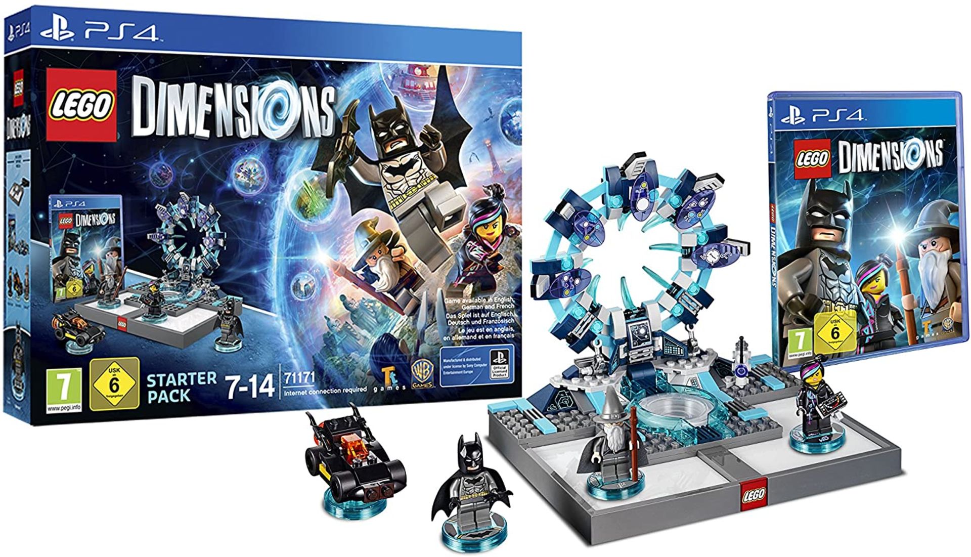 (R14B) 1x PS4 Lego Dimensions Starter Pack (71171). New, Sealed Item – Currently £133 Amazon. Sligh - Image 2 of 6