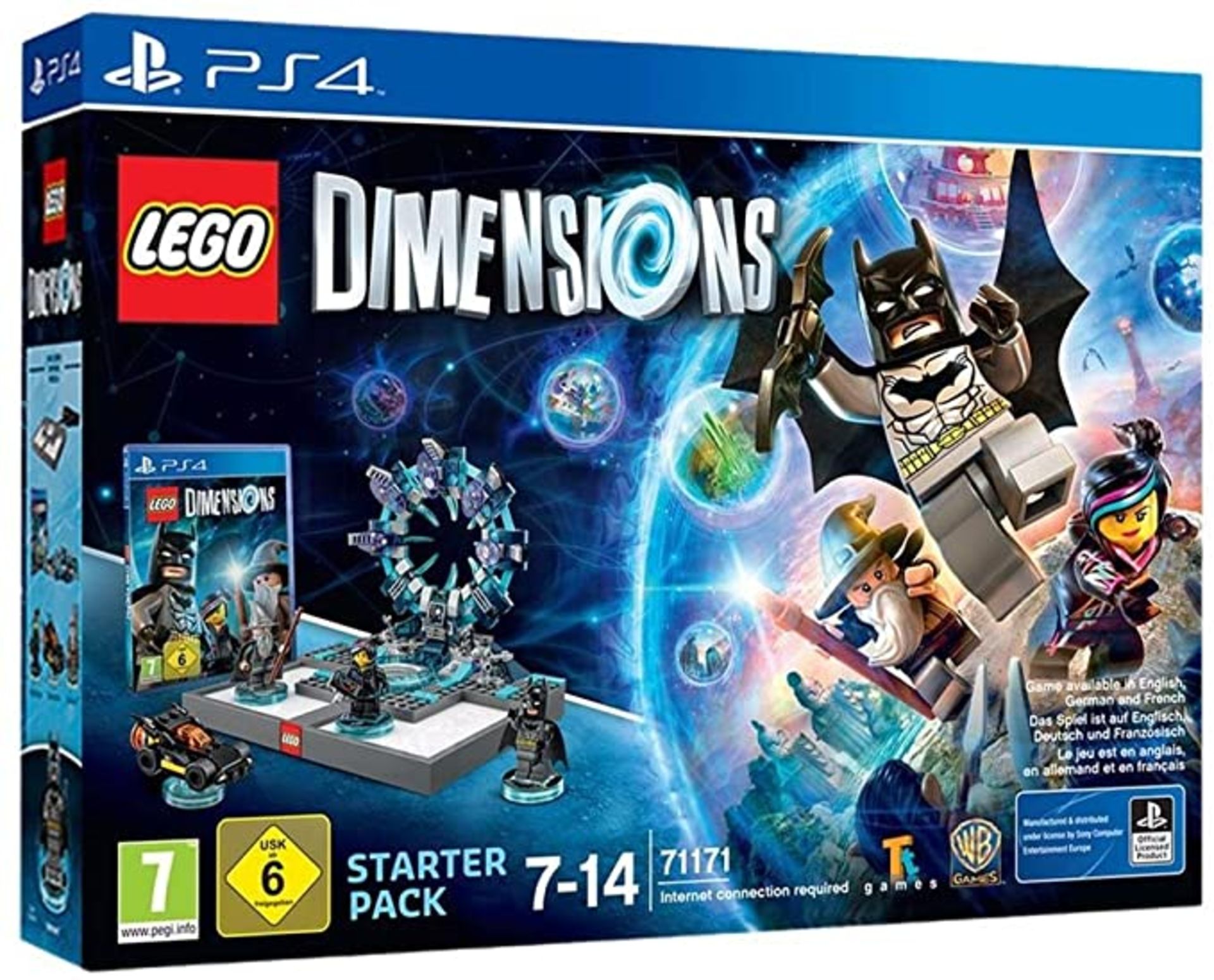 (R14B) 1x PS4 Lego Dimensions Starter Pack (71171). New, Sealed Item – Currently £133 Amazon. Sligh