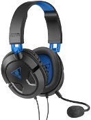 (R14D) 4x Turtle Beach PS5 & PS4 Recon 50P Wired Gaming Headset.