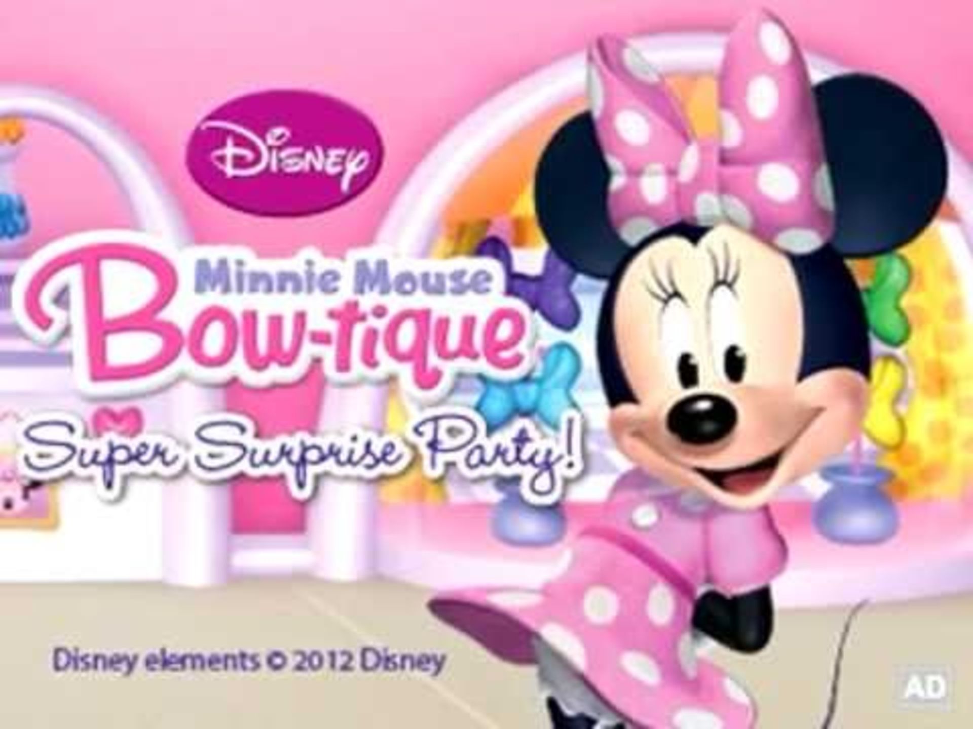 (R14E) 8x Leap Frog Explorer Learning Game Reading – Disney Minnie Mouse Bow-tique Super Surprise P - Image 2 of 3