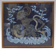 Large Balinese Batik Print by Suhirdiman 1976