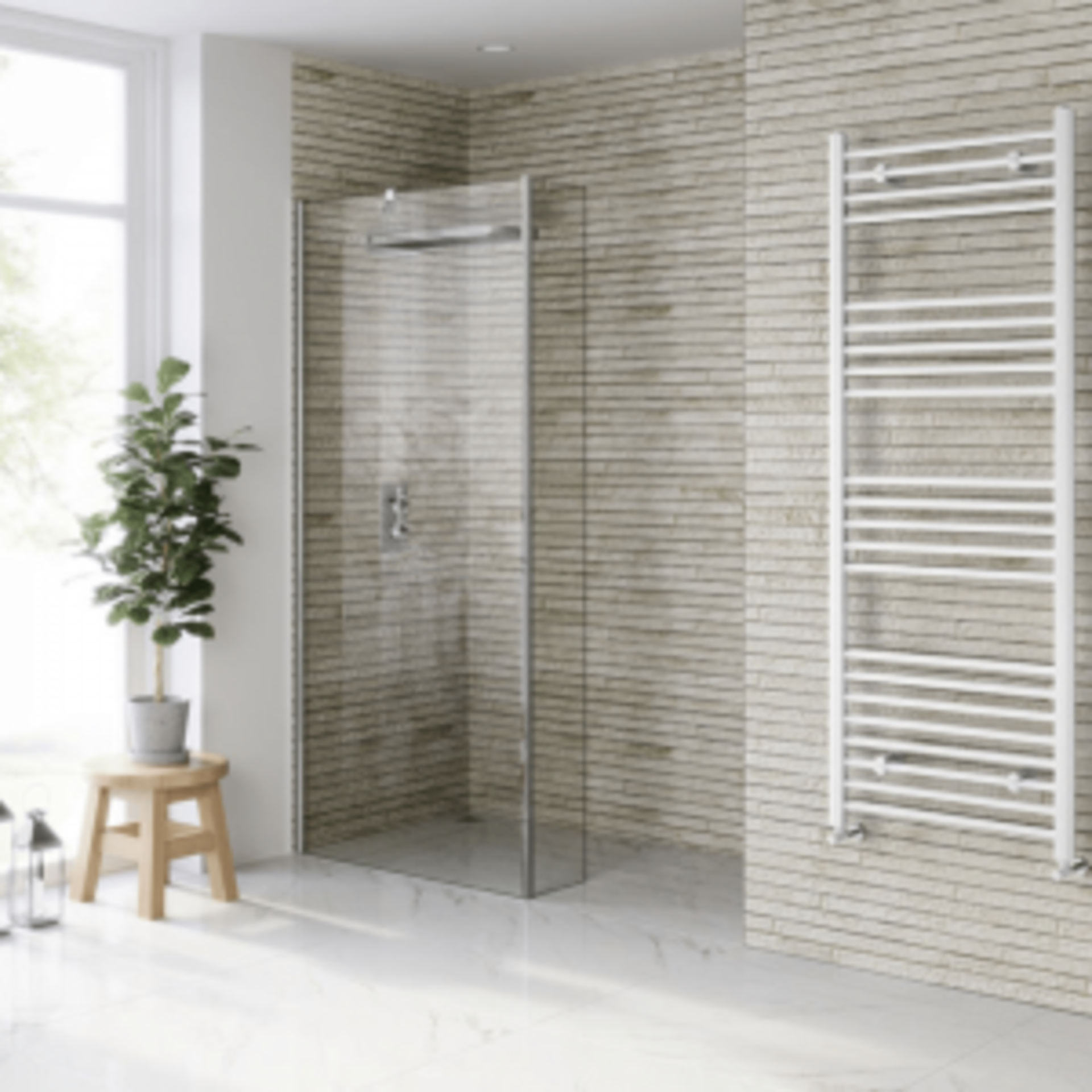 New (G37) 900x300mm - 8mm - Premium EasyClean Wetroom and rotatable panel.Rrp £399.99.8mm Easy... - Image 2 of 2