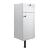 New (G58) Benita Satin White Ash Base Unit 300mm. Rrp £280.00. Benita fitted furniture gives ...