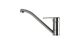 New (E86) Single Lever Kitchen Tap With Swivel Spout. Swivel Spout Cartridge With Ceramic Disc...