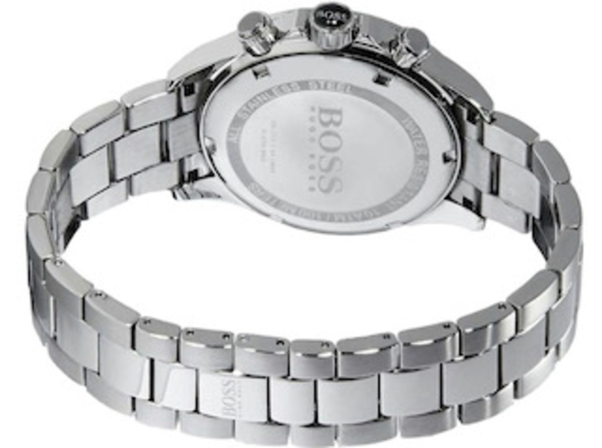 Hugo Boss 1512964 Men's Ikon Silver Bracelet Chronograph Watch - Image 6 of 6