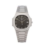 Patek Philippe Nautilus Rare Grey Dial Stainless Steel Watch 3900