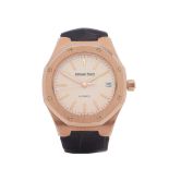 Audemars Piguet Royal Oak 18K Rose Gold Watch 14800R