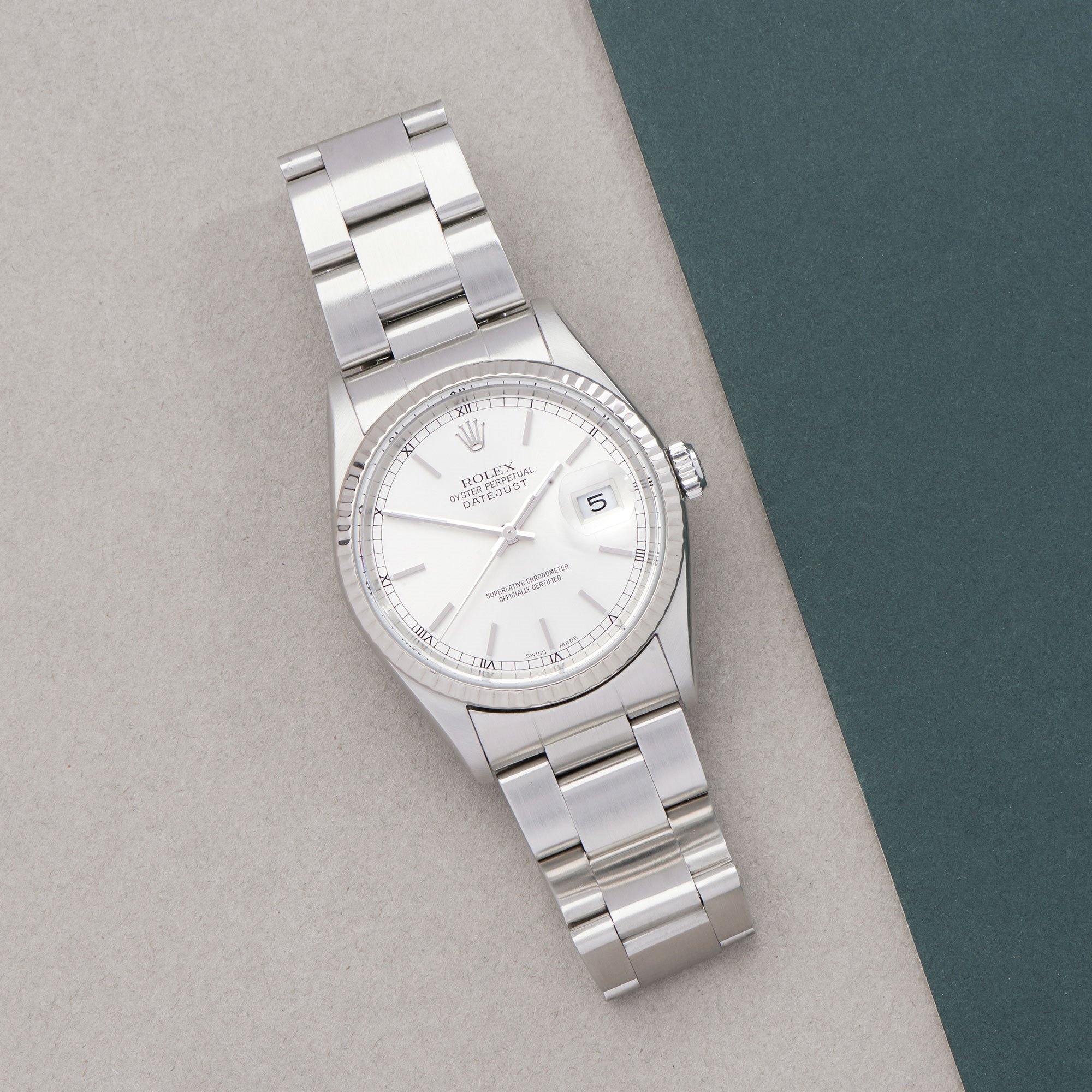 Rolex Datejust 36 Stainless Steel Watch 16234 - Image 2 of 10