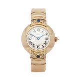 Cartier Vendome Paris Mecanique Diamond 18K Yellow Gold - Watch 878999