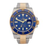 Rolex Submariner Date 18K Yellow Gold & Stainless Steel Watch 116613LB