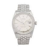 Rolex Datejust 36 Step Dial Stainless Steel Watch 1601