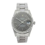 Rolex Oyster Perpetual Date Stainless Steel Watch 15010