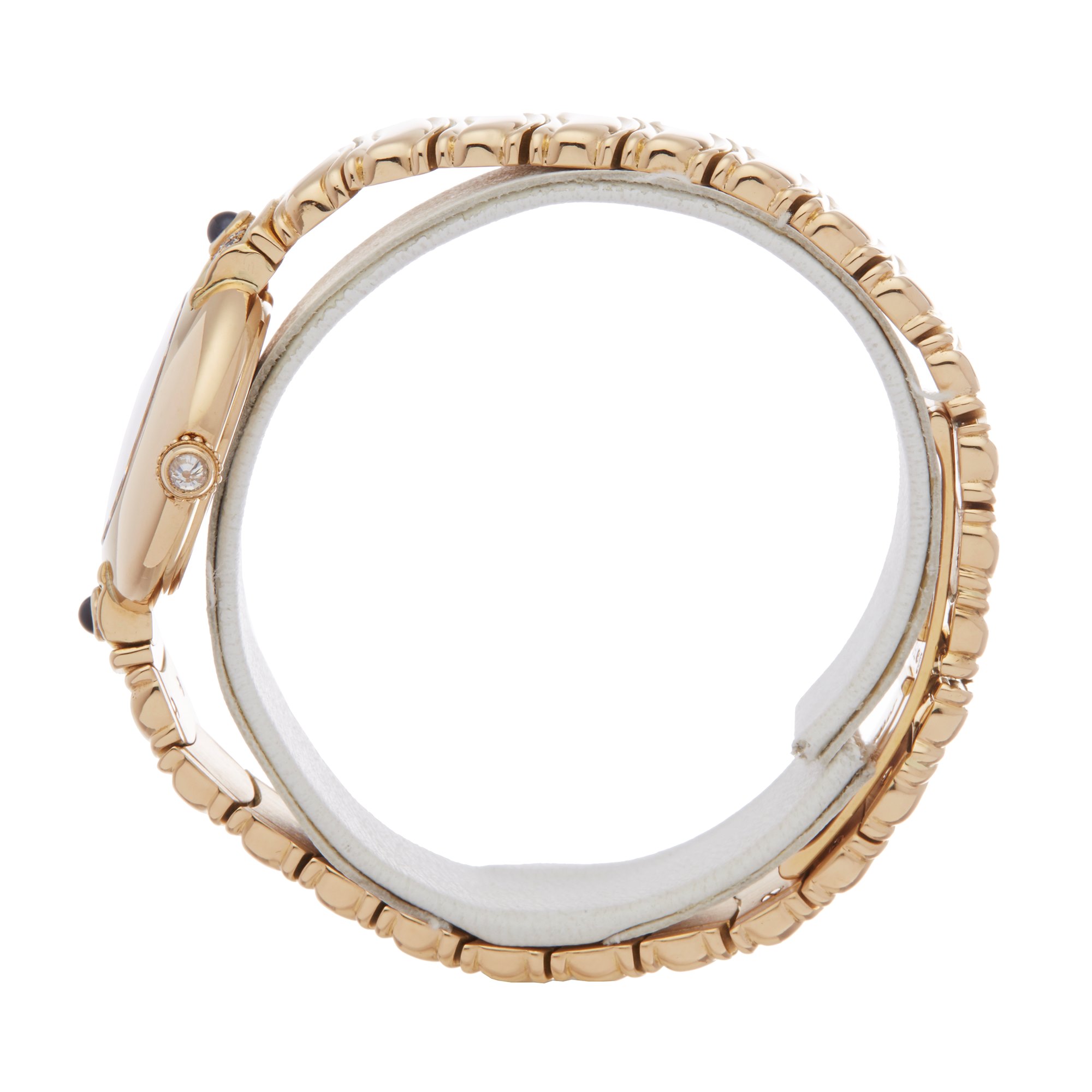 Cartier Vendome Paris Mecanique Diamond 18K Yellow Gold - Watch 878999 - Image 3 of 8