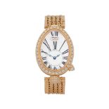 Breguet Reine de Naples Diamond Mother of Pearl 18K Yellow Gold Watch 8928BA/51/J20 DD00