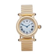 Cartier Diabolo 18K Yellow Gold Watch 1440