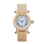 Cartier Diabolo 18K Yellow Gold Watch 1440