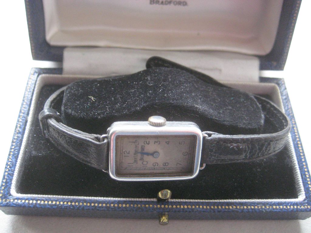 Ladies Silver 15 Jewels John Morley of Bradford Cased Wrist Watch - Image 2 of 11
