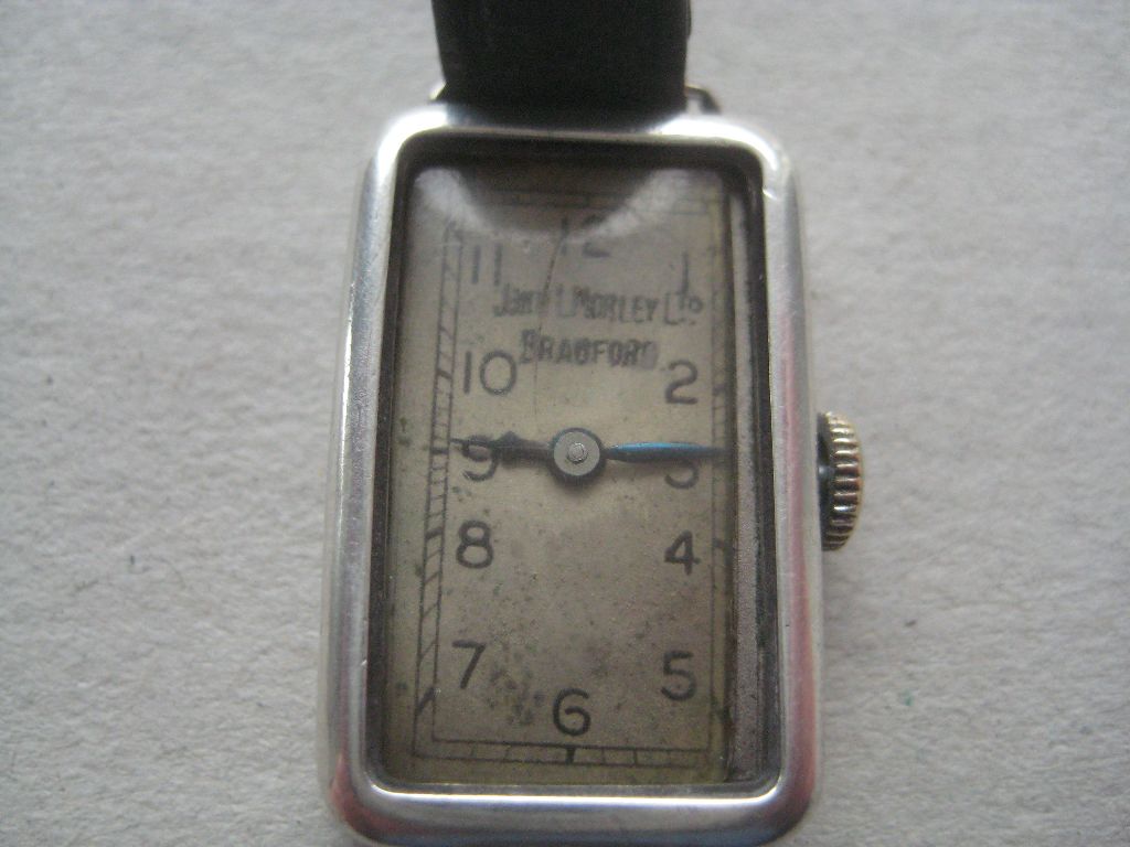 Ladies Silver 15 Jewels John Morley of Bradford Cased Wrist Watch - Image 9 of 11