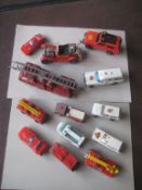 Group of Vintage Matchbox Emergency Vehicles