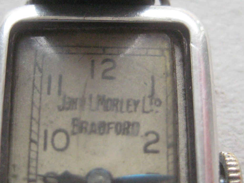 Ladies Silver 15 Jewels John Morley of Bradford Cased Wrist Watch - Image 10 of 11