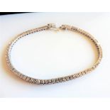 Sterling Silver Tennis Bracelet 7.5 inches