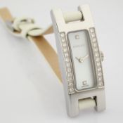 Gucci / 3900L / Mother Of Pearl & Diamond - Lady's Steel Wrist Watch