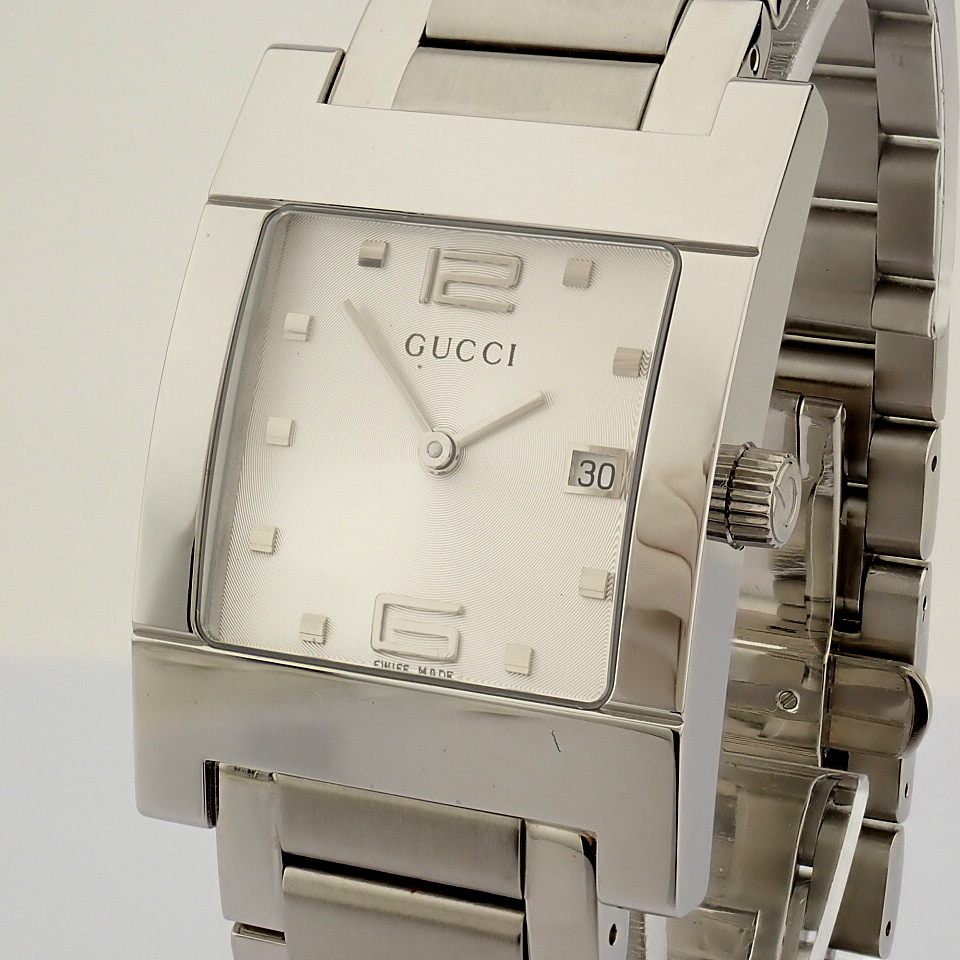 Gucci / 7700M - Gentlemen's Steel Wrist Watch - Image 9 of 9