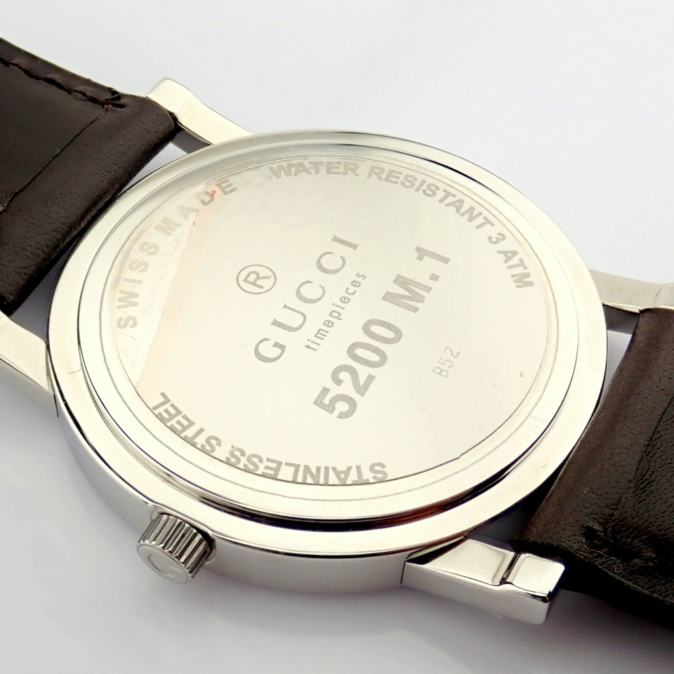 Gucci / 5200M.1 - Gentlemen's Steel Wrist Watch - Image 3 of 9