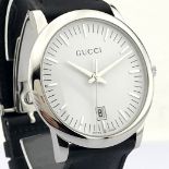 Gucci / 5600M - Gentlemen's Steel Wrist Watch