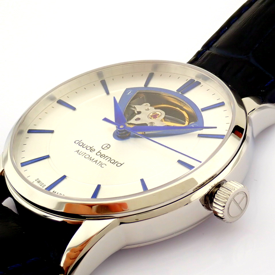 Claude Bernard / Open Heart Automatic (New) Full Set - Gentlemen's Steel Wrist Watch - Image 5 of 10