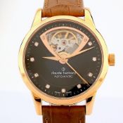 Claude Bernard / Open Heart / Diamond / Automatic (New) Full Set - Gentlemen's Gold/Steel Wrist ...