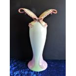Franz Porcelain Papillon Butterly Vase 39cm Tall