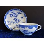 Antique Oriental Teacup and Saucer