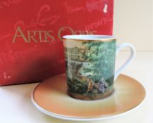 Goebel Artis Orbis 'V. Sadovnikov' Demitasse Expresso Cup & Saucer