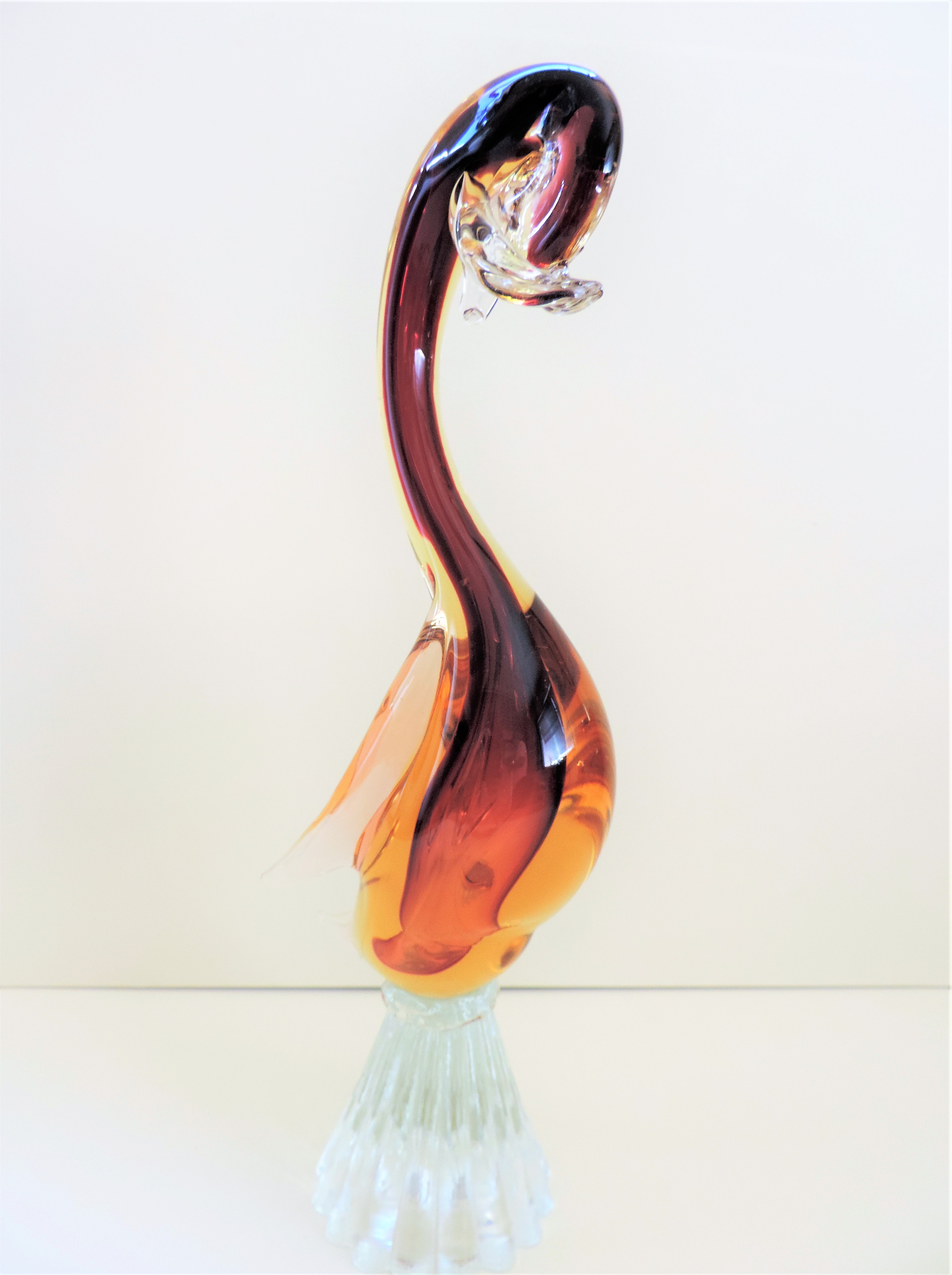 Murano Art Glass Sculpture 33cm Tall - Image 3 of 8